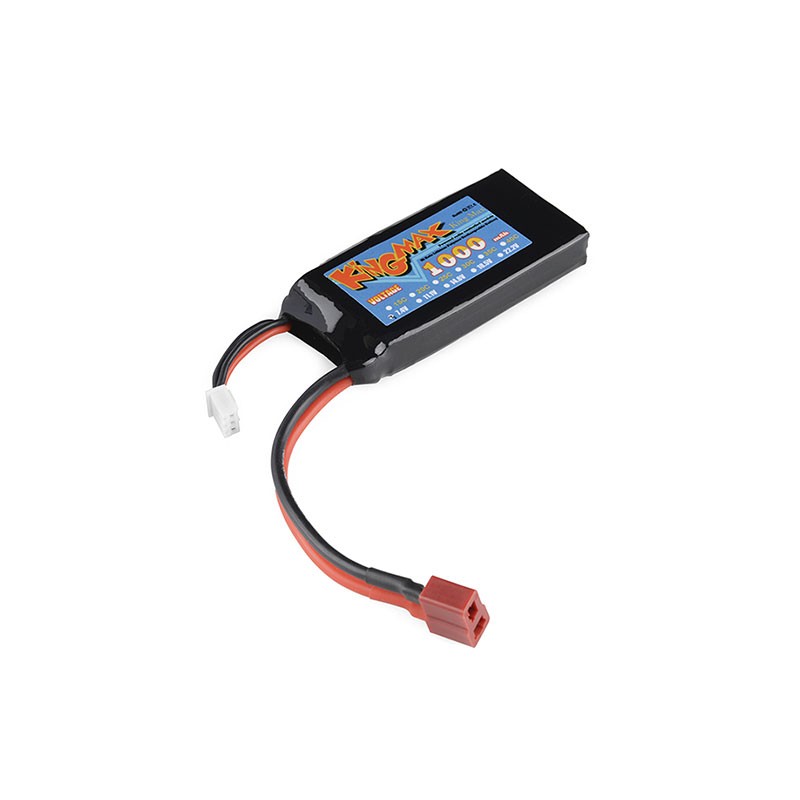 1 pcs : PRT-11855 - 7.4 V Lithium Polymer Battery Rechargeable (Secondary) 1Ah