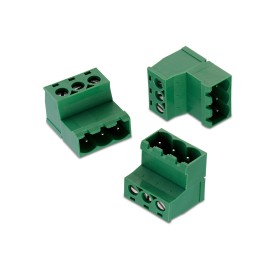 2 pcs - Wurth Elektronik 5.08mm Pitch 5 Way Vertical Pluggable Terminal Block, Inverted Plug, Cable Mount, Solder Termination