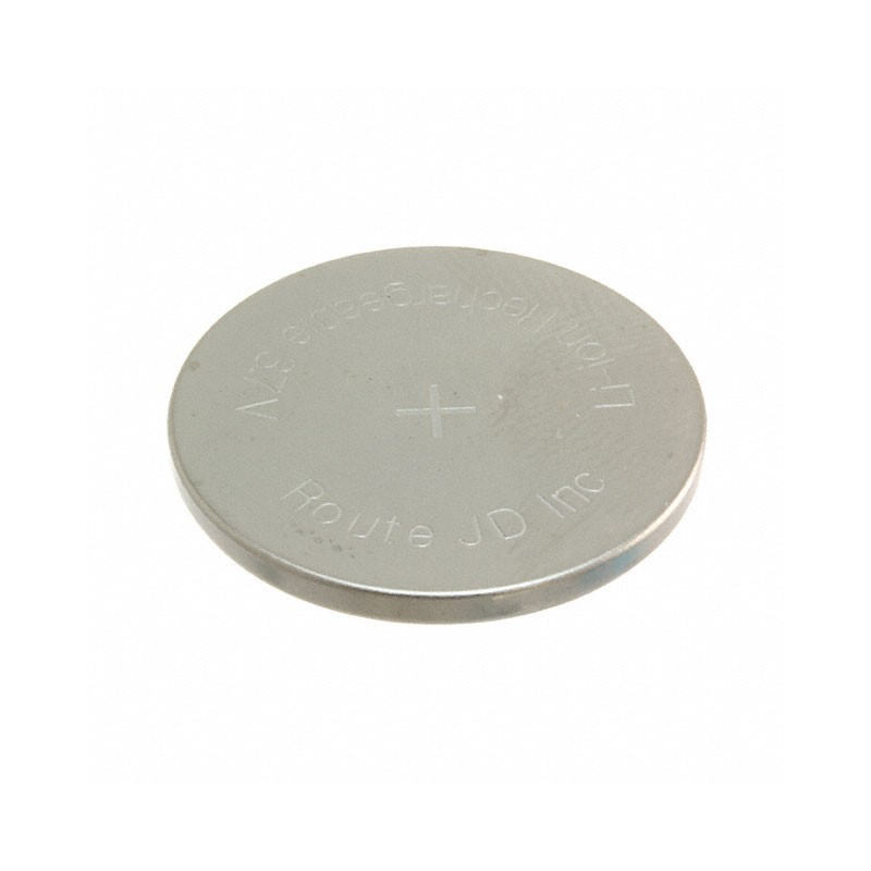 1 pcs : RJD2430C1 - Coin, 24.5mm 3.7 V Lithium-Ion Battery Rechargeable (Secondary) 110mAh