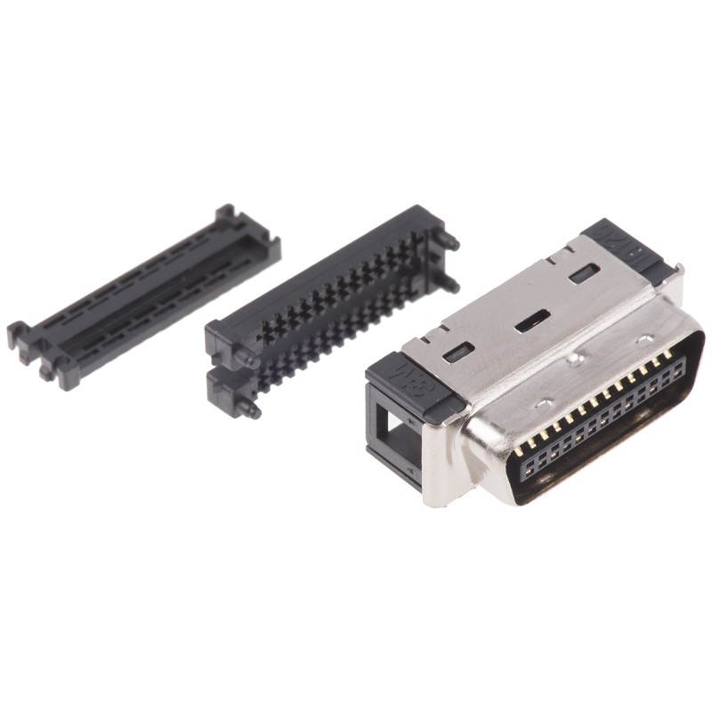 1 pcs - 3M 26-Way IDC Connector Plug for Cable Mount, 4-Row