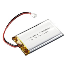 1 pcs : 2011 - 3.7 V Lithium-Ion Polymer Battery Rechargeable (Secondary) 2Ah
