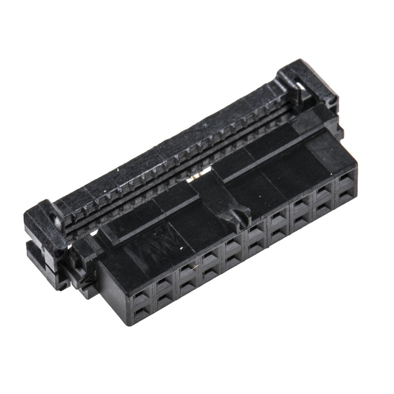 1 pcs - TE Connectivity 20-Way IDC Connector Socket for Cable Mount, 2-Row