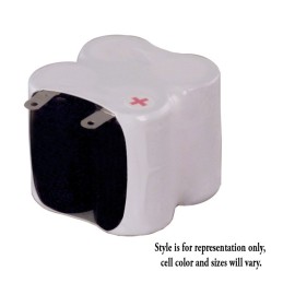 1 pcs : LR20XWA/BF2X2 - D 6 V Alkaline Manganese Dioxide Battery Pack