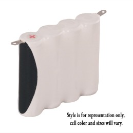 1 pcs : HHR-75AAA/BF4 - AAA 4.8 V Nickel Metal Hydride Battery Pack