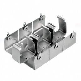 1 pcs : 190 - Battery Holder (Open) D 3 Cell Solder Lug