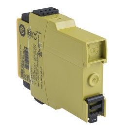 1 pcs - Pilz Single/Dual-Channel Safety Switch/Interlock Safety Relay, 24V dc, 2 Safety Contacts