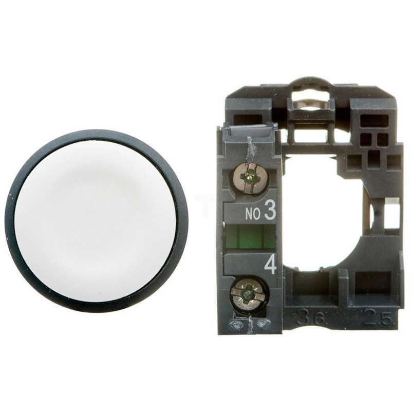 1 pcs - Schneider Electric Harmony XB5 Series Push Button, Panel Mount, 22mm Cutout, SPST