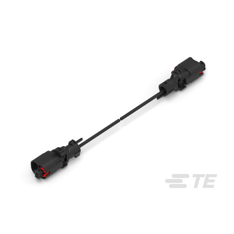 200 pcs - TE Connectivity 2 Way Male F Type to 2 Way Male F Type Cable assembly, 1m