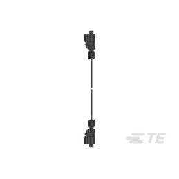 200 pcs - TE Connectivity 2 Way Male F Type to 2 Way Male F Type Cable assembly, 1m