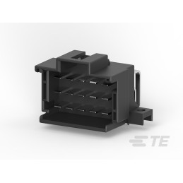 2 pcs - TE Connectivity Automotive Connector Plug 15 Way, Solder Termination