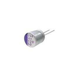1 pcs : 50SEK33M - Aluminium Organic Polymer Capacitors 50V 33uF 35mOhms SMD 8x7mm