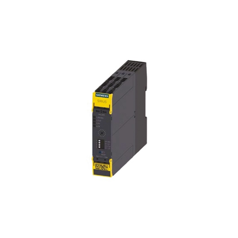 1 pcs - Siemens Single-Channel Safety Relay, 24V dc, 4 Safety Contacts