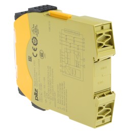 1 pcs - Pilz Dual-Channel Safety Switch Safety Relay, 24V dc, 2 Safety Contacts