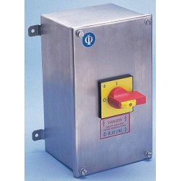 1 pcs - Kraus & Naimer 3P Pole Isolator Switch - 25A Maximum Current, 7.5kW Power Rating, IP65