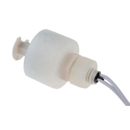 1 pcs - RS PRO Vertical PP Float Switch, Float, 300mm Cable, Direct Load, 250V ac Max, 200V dc Max