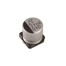 1 pcs : GYD1E271MCQ1GS - Aluminium Organic Polymer Capacitors 25VDC 270uF 20% AEC-Q200