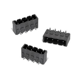 2 pcs - Wurth Elektronik 5.08mm Pitch 3 Way Pluggable Terminal Block, Header, PCB Mount, Solder Termination