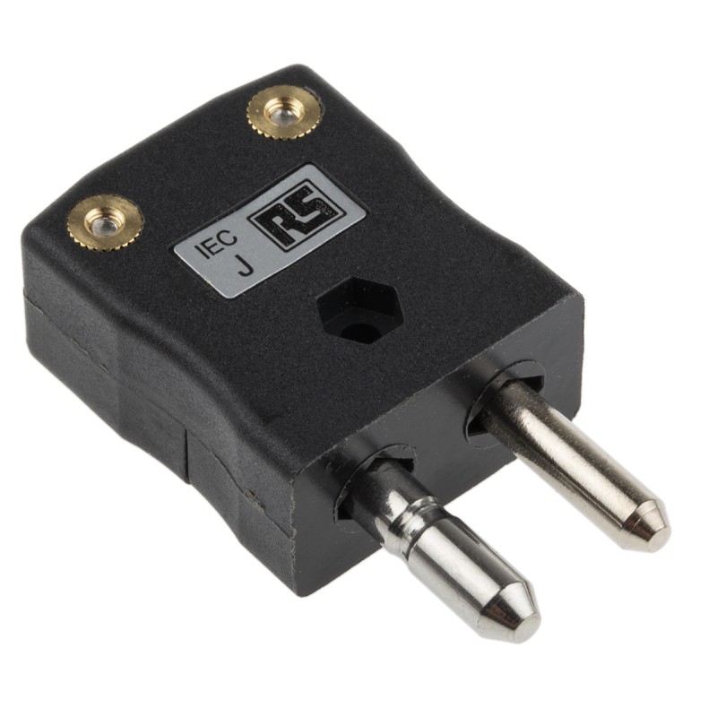1 pcs - RS PRO Quickwire Thermocouple Connector for Use with Type J Thermocouple, Standard Size, IEC Standard