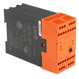 1 pcs - Dold Single/Dual-Channel Emergency Stop Safety Relay, 24V ac/dc, 3 Safety Contacts