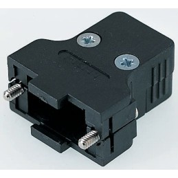 1 pcs - FCT from Molex FKH Series ABS D Sub Backshell, 15 Way