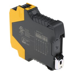 1 pcs - Eaton Single-Channel Emergency Stop, Safety Switch/Interlock Safety Relay, 24V, 4 Safety Contacts