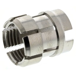 1 pcs - Lemo Silver Brass Cable Grommet for 8.3 - 9.2mm Cable Dia.