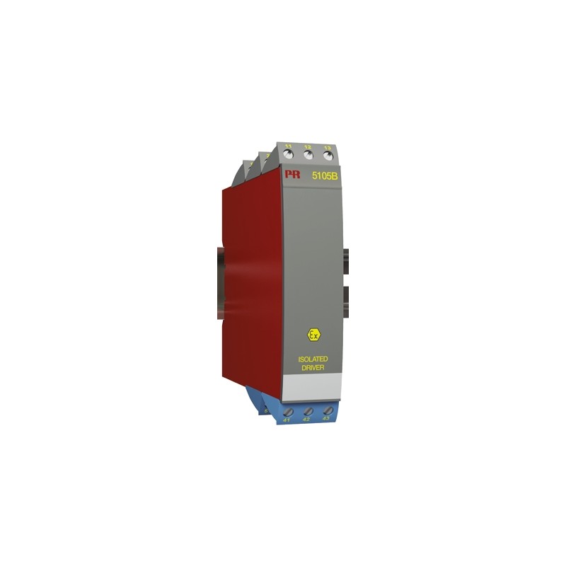 1 pcs - PR Electronics 2 Channel Galvanic Barrier, Isolated Driver, Current, Voltage Input, Current, Voltage Output, ATEX