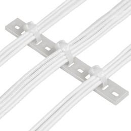 100 pcs - Panduit Natural Cable Tie Mount 12.7 mm x 171.4mm