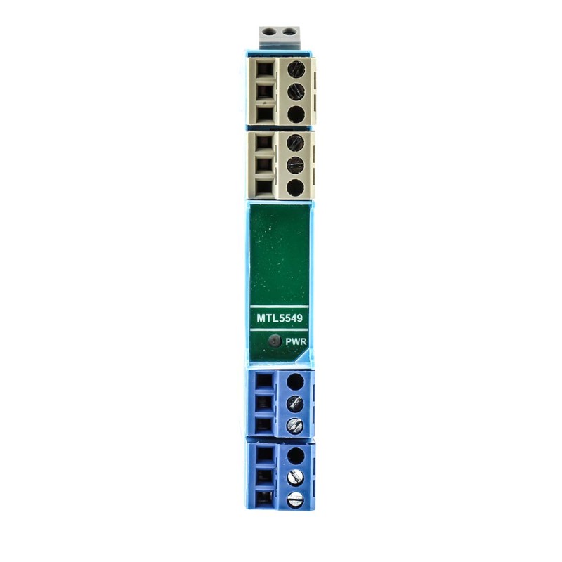 1 pcs - Eaton 2 Channel Zener Barrier, Isolated Driver, Current Input, Current Output, ATEX