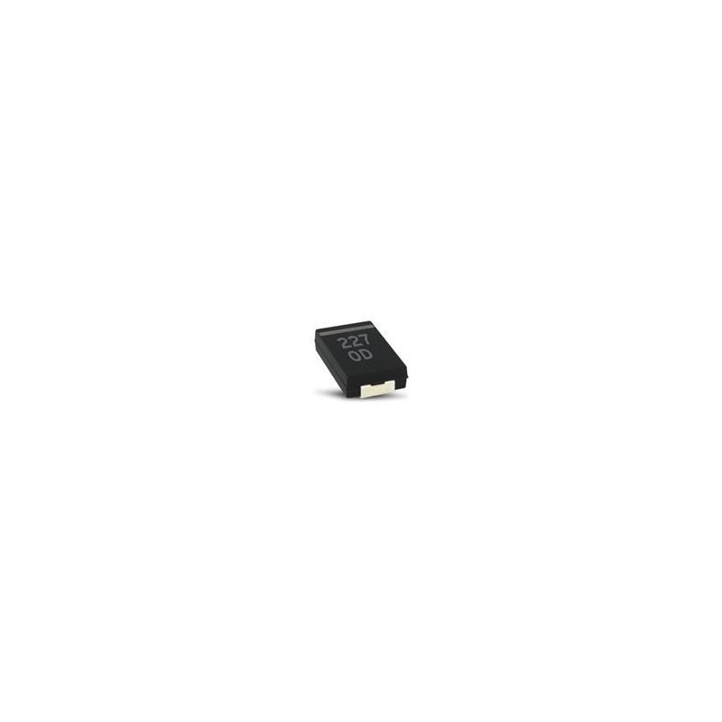 1 pcs : ECASD40D337M006KA0 - Aluminium Organic Polymer Capacitors SUGGESTED ALTERNATE ECASD40E337M006KA0