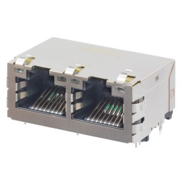 1 pcs - Molex 93826 Series Female RJ45 Connector, Through Hole