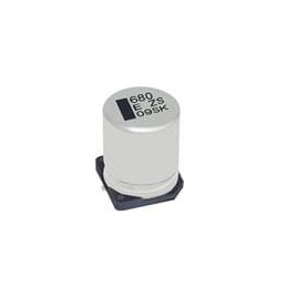 1 pcs : EEH-ZS1E681UP - Aluminium Organic Polymer Capacitors 25VDC 680uF 20% AEC-Q200
