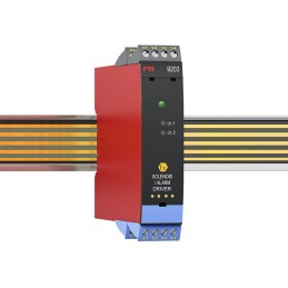 1 pcs - PR Electronics 9200 Series Solenoid Driver, NPN, PNP Input, Relay Output, 19.2 - 31.2V dc Supply, ATEX