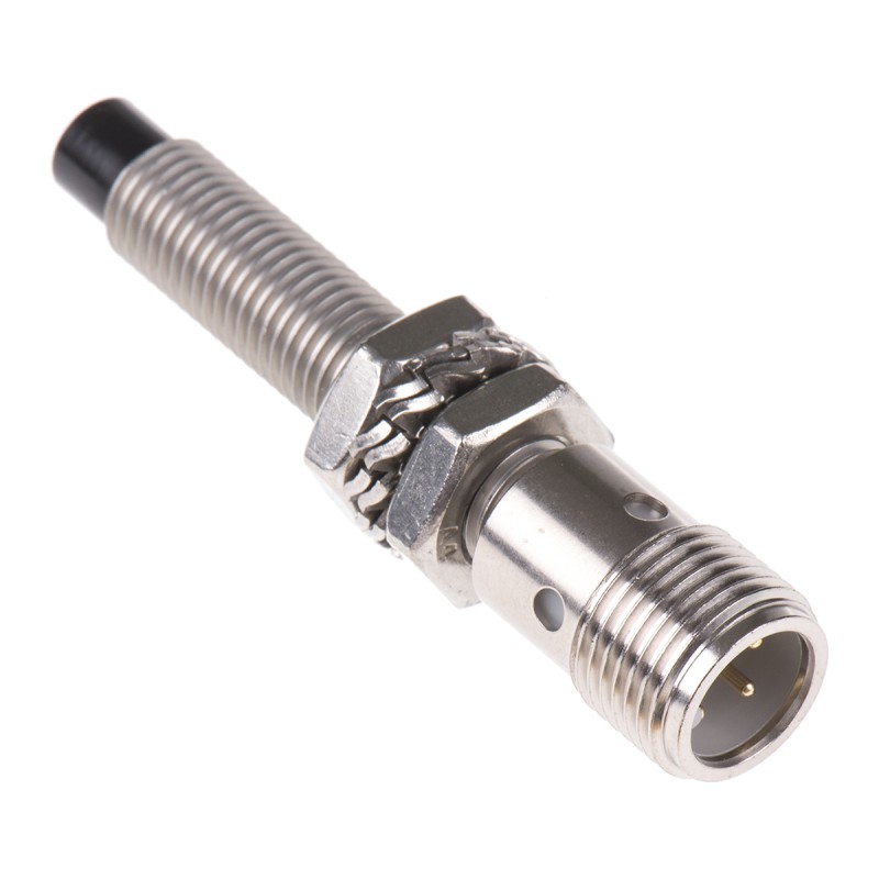 1 pcs - RS PRO Inductive Barrel-Style Proximity Sensor, M8 x 1, 4 mm Detection, PNP Output, 10 - 30 V dc, IP68