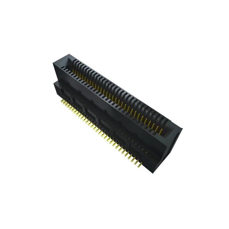 1 pcs - Samtec MEC8-DV Series Vertical Male Edge Connector, Surface Mount, 40-Contacts, 0.8mm Pitch, 2-Row