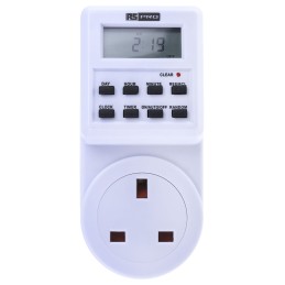 1 pcs - RS PRO Digital Plug In Timer