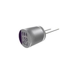 1 pcs : 50PZJ180M10X11 - Aluminium Organic Polymer Capacitors 50VDC 180uF 20% AEC-Q200