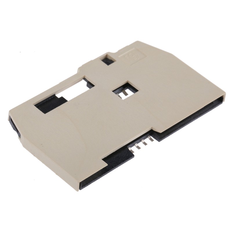 1 pcs - Amphenol Communications Solutions 8 Way Right Angle Smart Card Memory Card Connector With Solder Termination