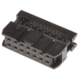 1 pcs - Amphenol ICC 14-Way IDC Connector Socket for Cable Mount, 2-Row