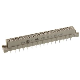 20 pcs - HARTING 32 Way 5.08mm Pitch, Type D Class C2, 2 Row, Straight DIN 41612 Connector, Socket