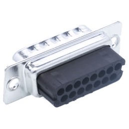 1 pcs - RS PRO 15 Way Cable Mount D-sub Connector Plug