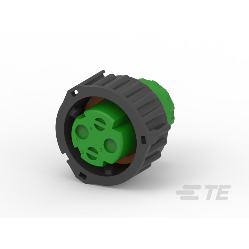 2 pcs - TE Connectivity Female 4 Way