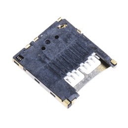 1 pcs - Molex, 502579 8 Way Right Angle Push/Push Micro SD Memory Card Connector With Solder Termination