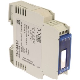 1 pcs - RS PRO Signal Conditioner, Frequency Input, Current, Voltage Output, 16.8 - 30 V dc, 19.2 - 28.8V ac