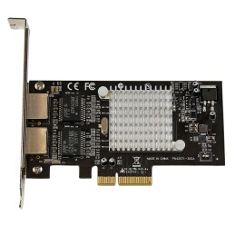 1 pcs - StarTech.com 2 Port PCIe RJ45 Network Card, 10/100/1000Mbit/s