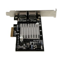 1 pcs - StarTech.com 2 Port PCIe RJ45 Network Card, 10/100/1000Mbit/s