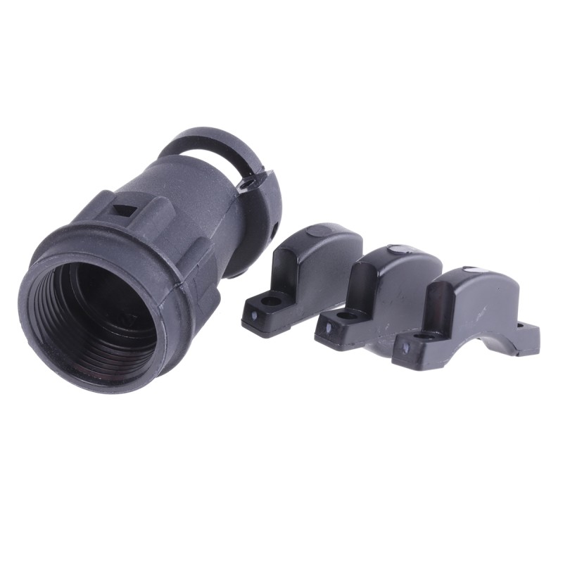1 pcs - ITT Cannon, TNASize 14 Straight Circular Connector Backshell With Strain Relief, For Use With Neptune Circular