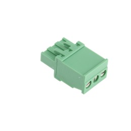 1 pcs - Phoenix Contact 5.08mm Pitch 3 Way Pluggable Terminal Block, Plug, Cable Mount, Screw Down Termination