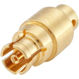 1 pcs - Rosenberger, jack Cable Mount SMP Connector, 50Ω, Crimp Termination, Straight Body