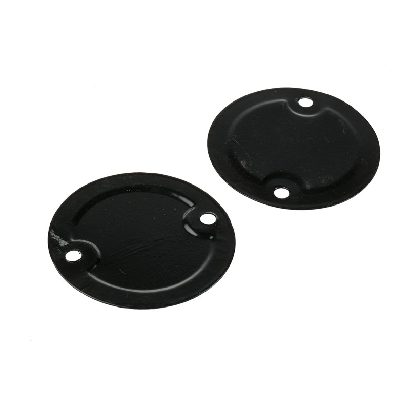 25 pcs - RS PRO Recessed Cover, Conduit Fitting, 20mm Nominal Size, Steel, Black